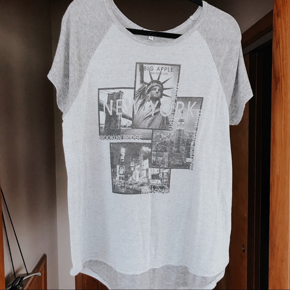 Long bottom tee from japan, New York style